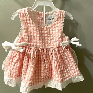 Rare editions tie dress with bloomers